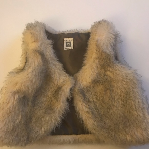 carters fur vest